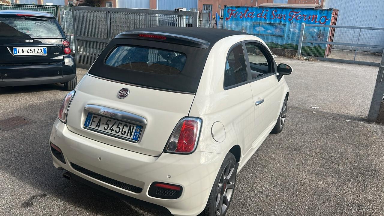 Fiat 500 s cabrio unico proprietario