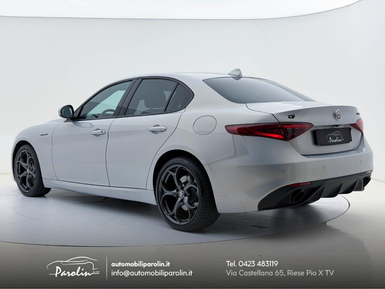 Alfa Romeo Giulia 2.2 t Veloce Q4 210 cv auto Bianco Lunare