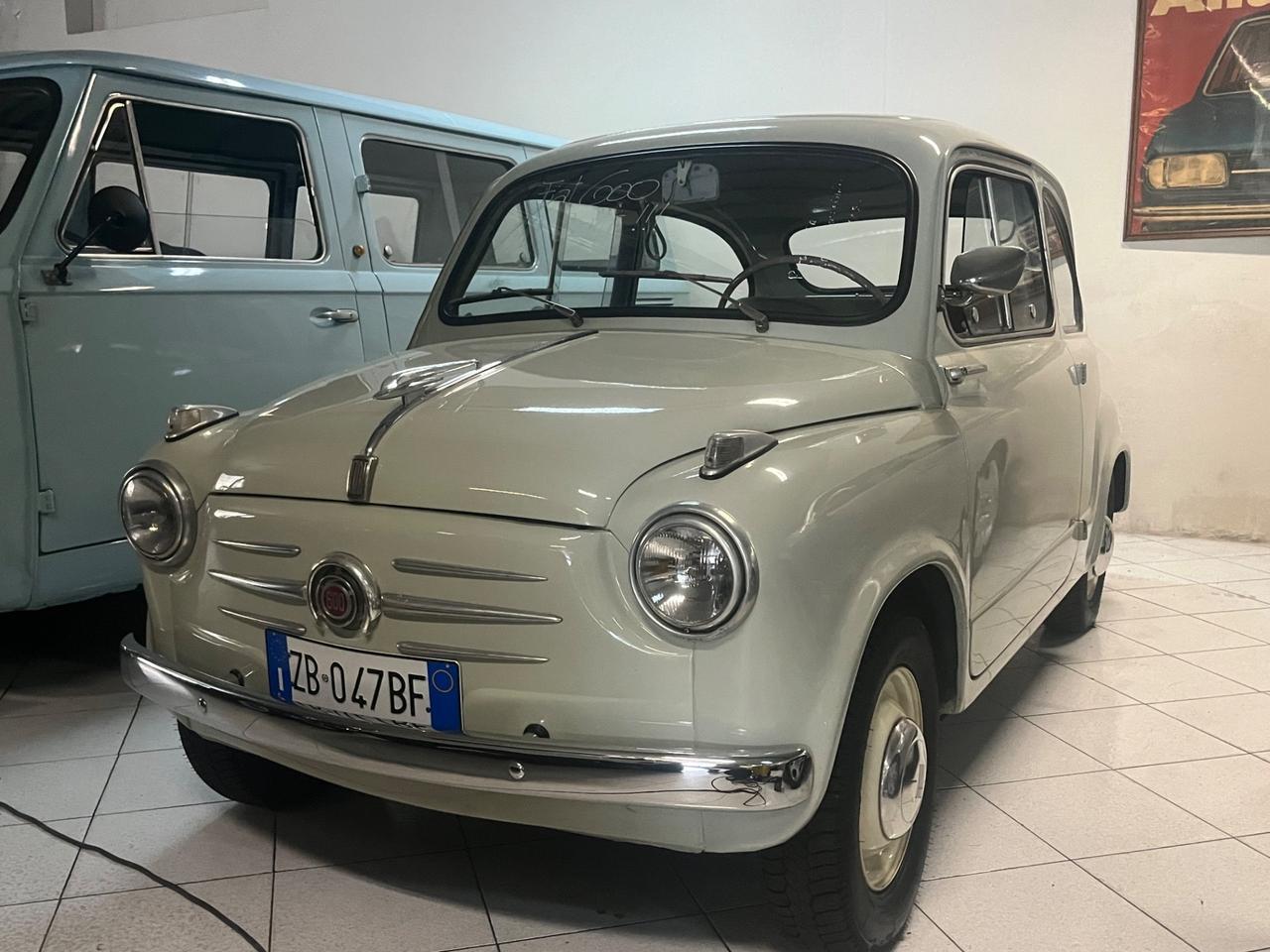 Fiat 600 Prima serie vetri scorrevoli - 1956