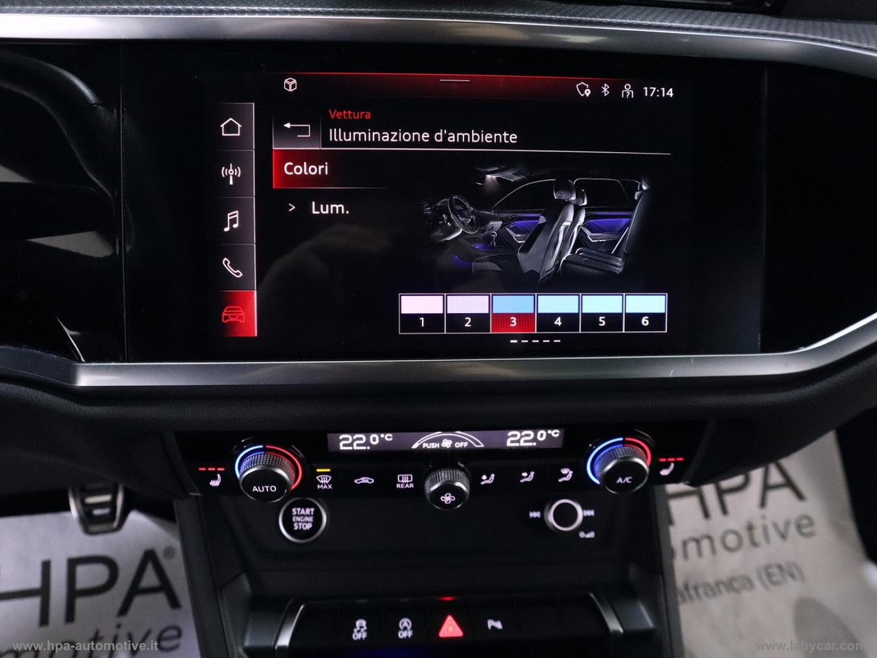AUDI Q3 2.0TDI S-line TETTO LED MATRIX PELLE RETROCAMERA