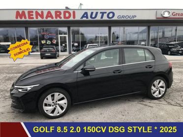 Volkswagen Golf 2.0 TDI 150cv DSG Style PARI NUOVO