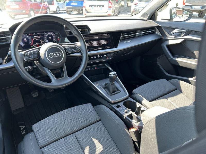 Audi A3 SPB 35 TFSI 150CV Sport Advanced PARI AL NUOVO