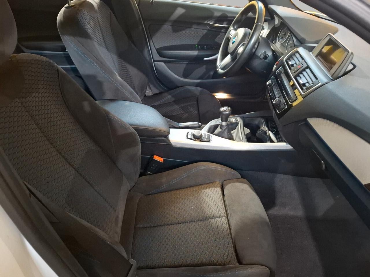 Bmw 114 114d 5p. Msport full optional bianco perla