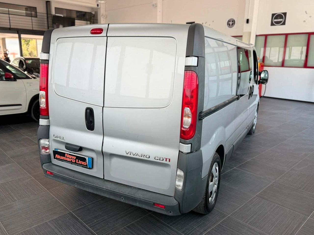 Opel Vivaro 2.9 115cv CDTI doppia cabina 6 Posti autocarro 2014