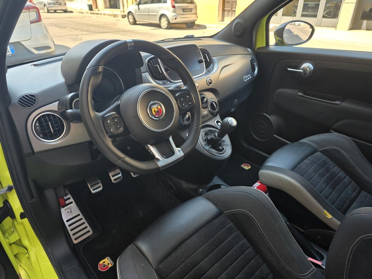 Abarth 595 1.4 Turbo T-Jet 160 CV 70° Anniversario+Sed.Sabelt+Scarichi Monza+Tetto..