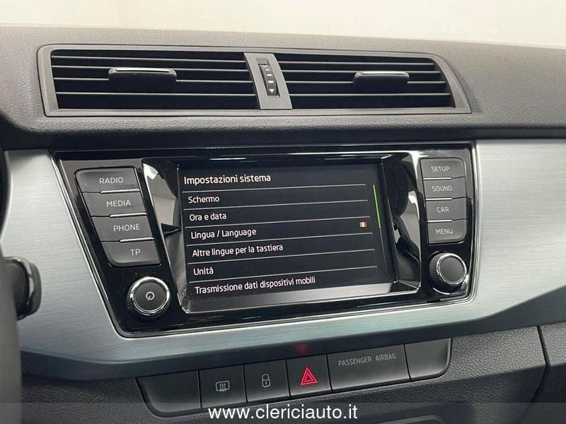 Skoda Fabia 1.0 MPI 75 CV Twin Color Design Edition Argento