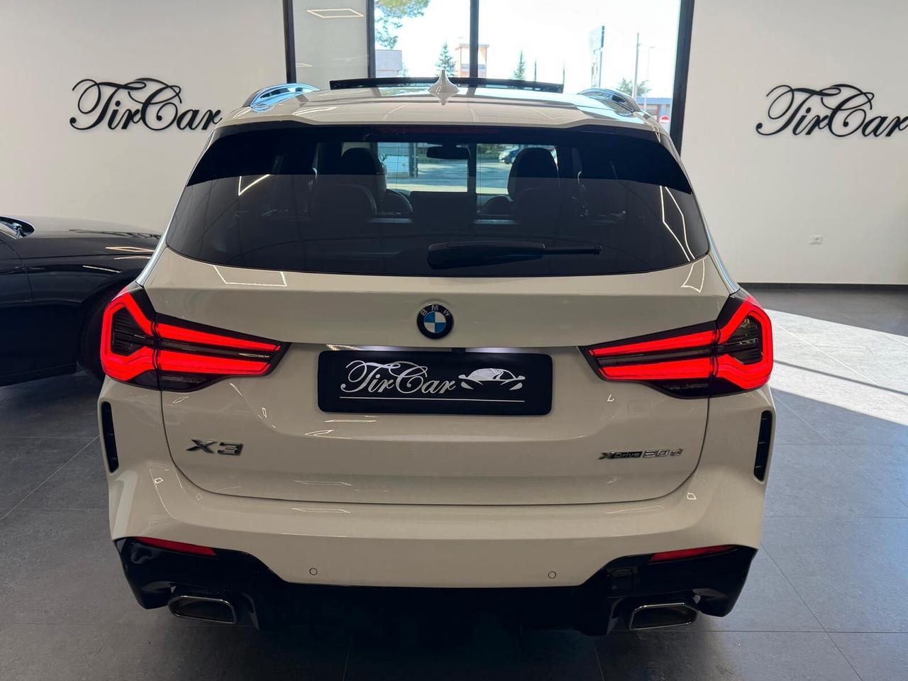 BMW X3 20D M-SPORT X-DRIVE MHEV 48V 190CV TETTO PELLE NAVI ANNO 2022