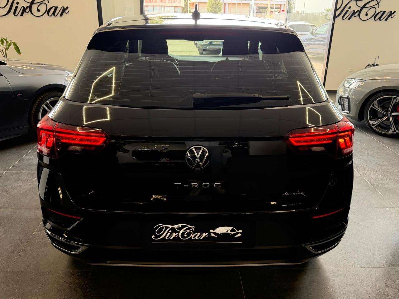 VOLKSWAGEN T-ROC 2.0 DSG 4MOTION 150CV PELLE NAVI CAM ANNO 2022