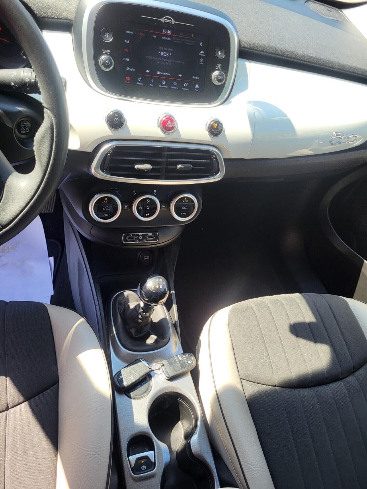 FIAT 500X 1,3 M.JET-EURO 6B-UNICA PRO-NAVI-TELECAMERA