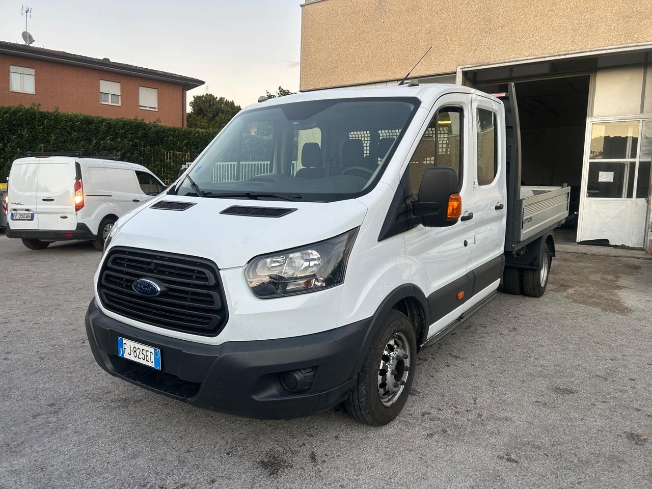 Ford Transit 350 2.0TDCi 130CV Doppia Cabina Cassone Fisso