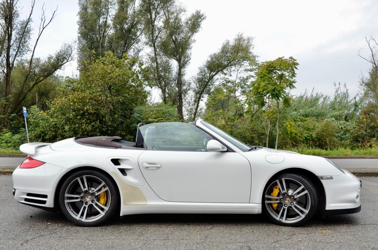 Porsche 997 Cabrio 3.8 MK2 TURBO PDK 500cv, CARBOCERAMICA, SERVICE UFF POSCHE, UFF ITALIANA