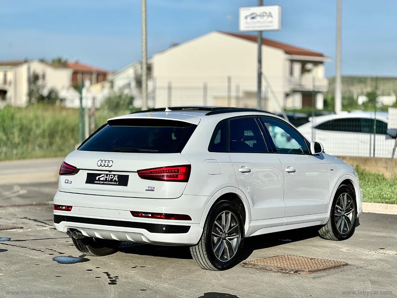 AUDI Q3 2.0 TDI 150CV QUATTRO S-LINE TETTO LED PELLE RETROCAMERA CERCHI 18