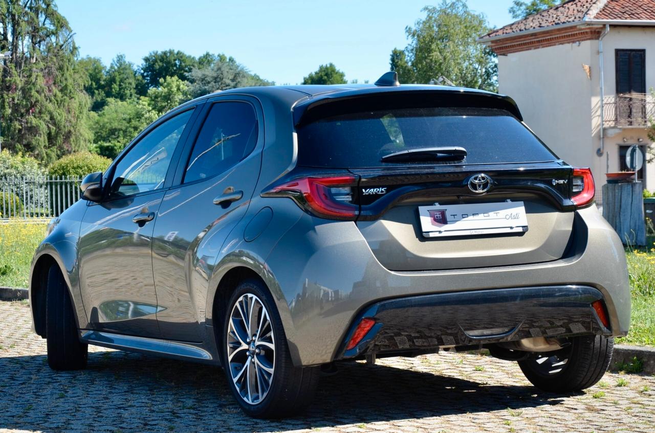 TOYOTA YARIS 1.5h LOUNGE 130cv AUTO, UNICOPROPRIETARIO, EURO 6E, GARANZIA TOYOTA, UFF ITALIANA, SERVICE TOYOTA, RETROCAMERA, PERMUTE