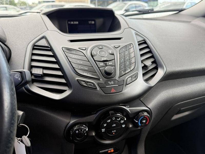 Ford EcoSport 1.5 TDCI 95cv cDPF Plus