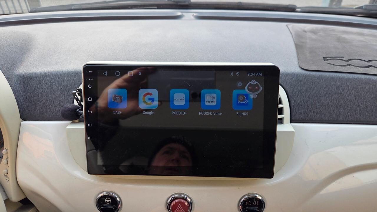 Fiat 500 1.2 GQ interni pelle