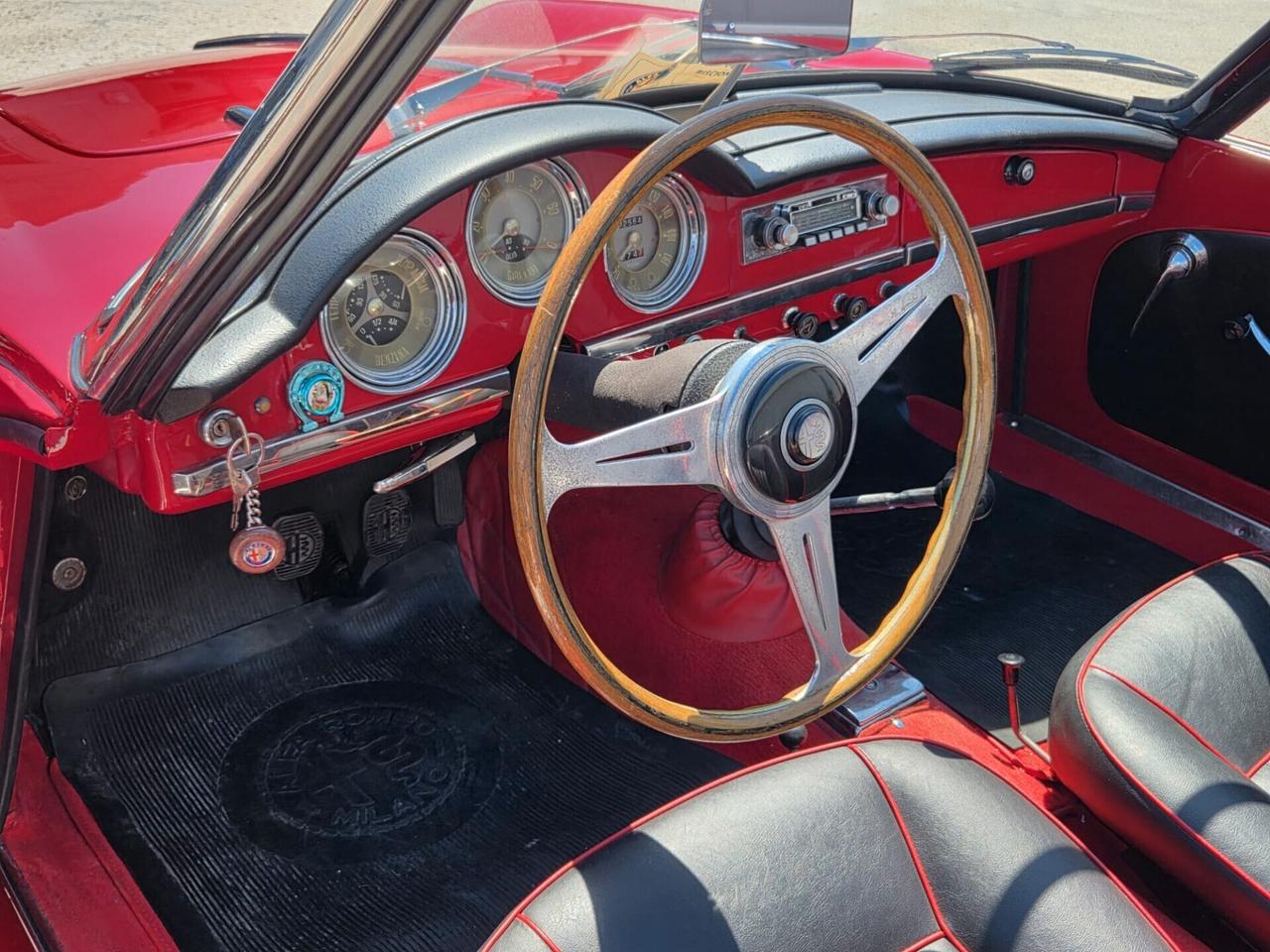 ALFA ROMEO GIULIETTA SPIDER 1.3 2° S. -ASI TARGA ORO -
