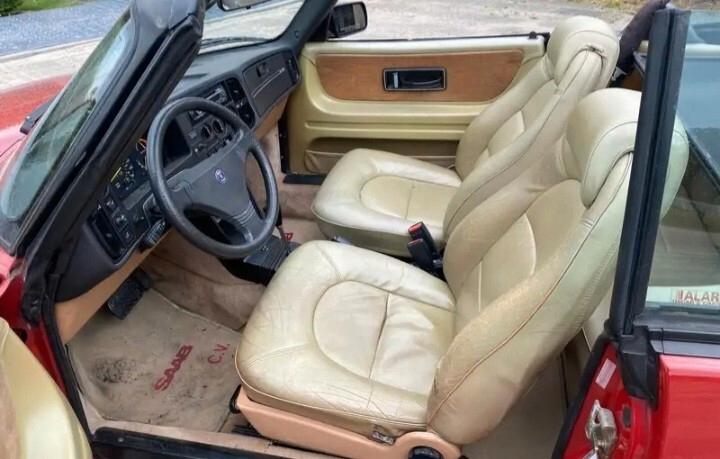 SPETTACOLARE UNICO PROPRIETARIO Saab 900 i turbo 16 Cabriolet garanzia