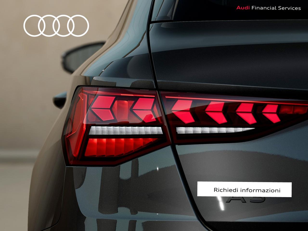 Audi A3 sportback 2.0 tdi s line edition 150cv s-tronic