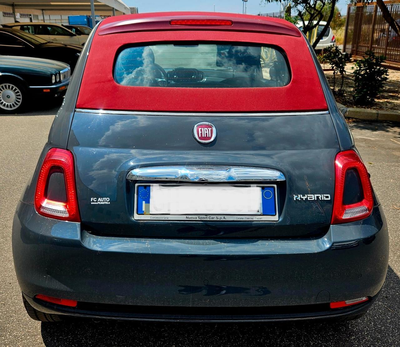Fiat 500 C 1.0 Hybrid Dolcevita - IVA DEDUCIBILE -