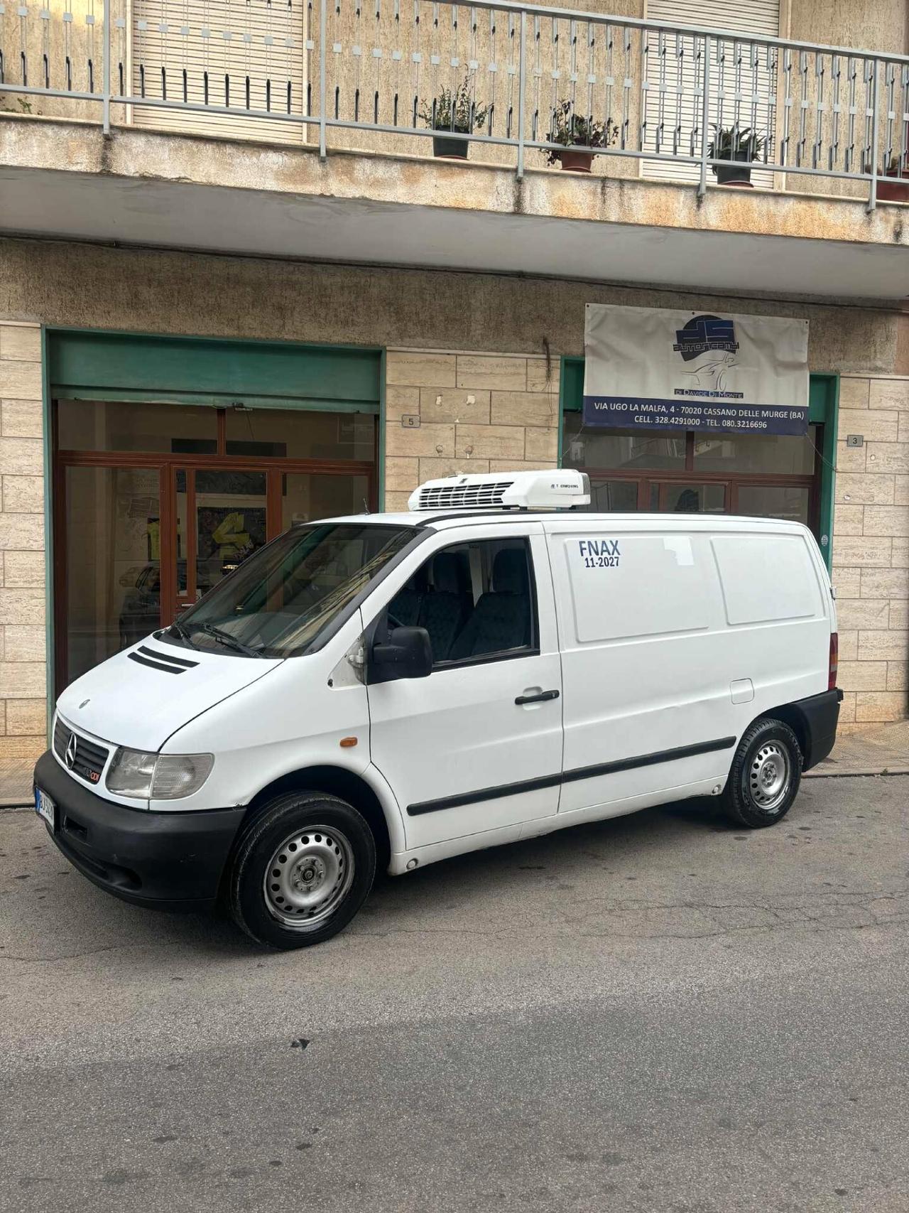 MERCEDES VITO COIBENTATO CON CERTIFICATO ATP FRIGO