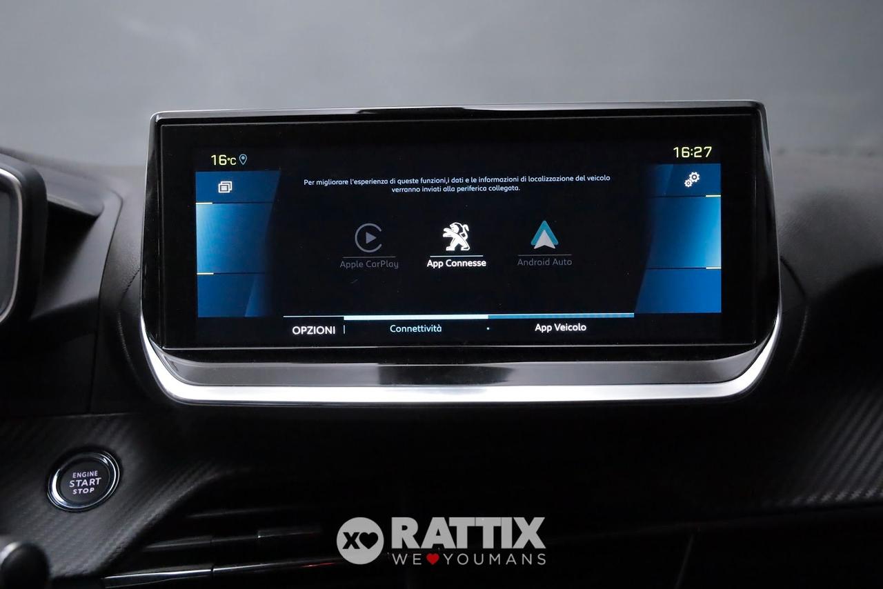 Peugeot e-208 motore elettrico 100kW Allure Pack