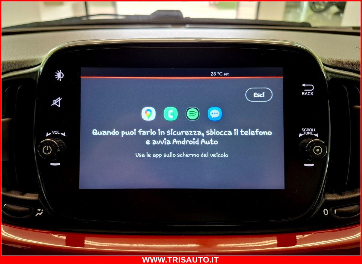FIAT 500 1.0 Hybrid Cult NEOPATENTATI (ANDROID+APPLE)