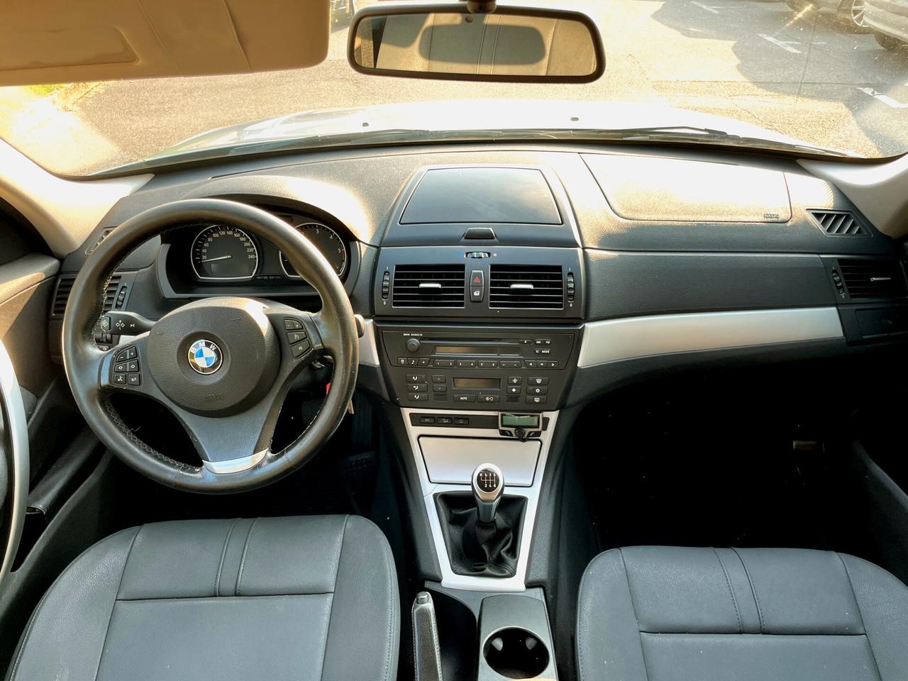 Bmw X3 2.0d 6m-150cv-Pelle-204000km-2007