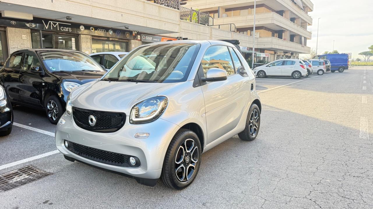 Smart ForTwo 90 0.9 T twinamic cabrio Prime LED NAVI KAMERA JBL CERCHI 15 PDC BLUETOOTH SEDILI RISCALDATI