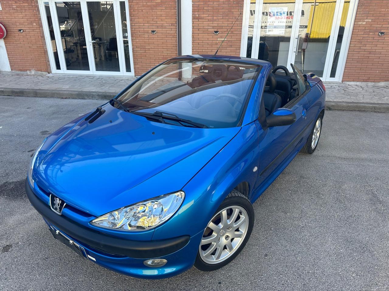 PEUGEOT 206 1.6*109 CV*CABRIO*COUPE'*MANUALE*4 POSTI*PELLE TOTALE*PRONTA CONSEGNA*