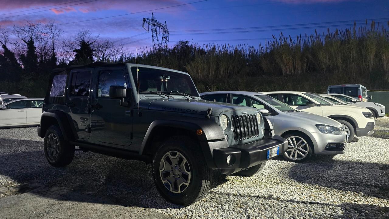Jeep Wrangler Unlimited 2.8 CRD DPF Rubicon Auto GANCIO TRAINO
