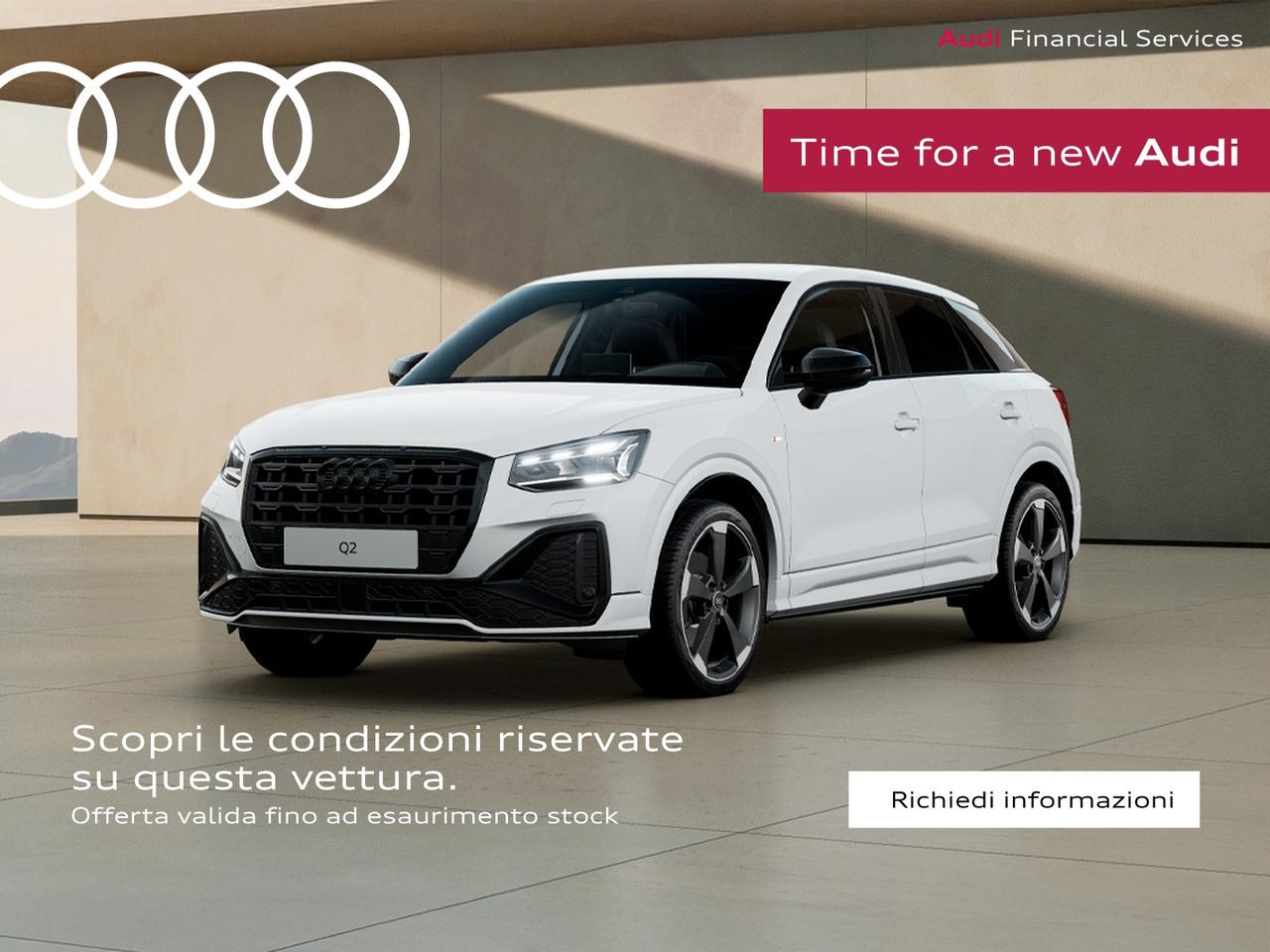 Audi Q2 35 1.5 tfsi identity black s-tronic