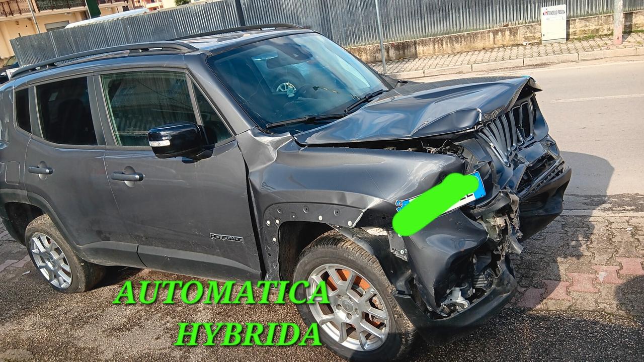 Jeep Renegade incidentata sinistrata mondialcars 12.022