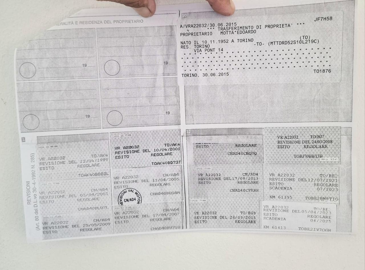 Vra22 Camper puro Ford del 1992 in saldo