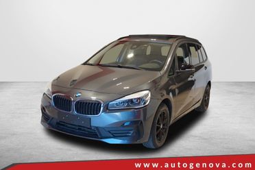 BMW 216D GRAN TOURER 116CV 6M. BUSINESS ADVANTAGE ( FARI LED - PELLE - TETTO PANORAMICO APR. - CRUISE - NAVI - PARK ASSISTANT )