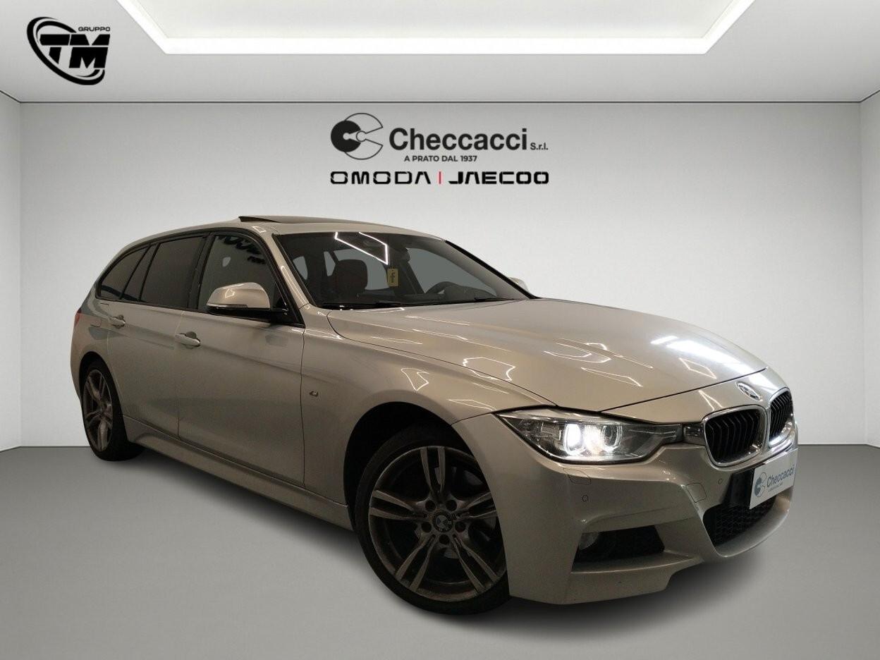 BMW 320 d xdrive Msport * TETTO APRIB. * PELLE ROSSA *