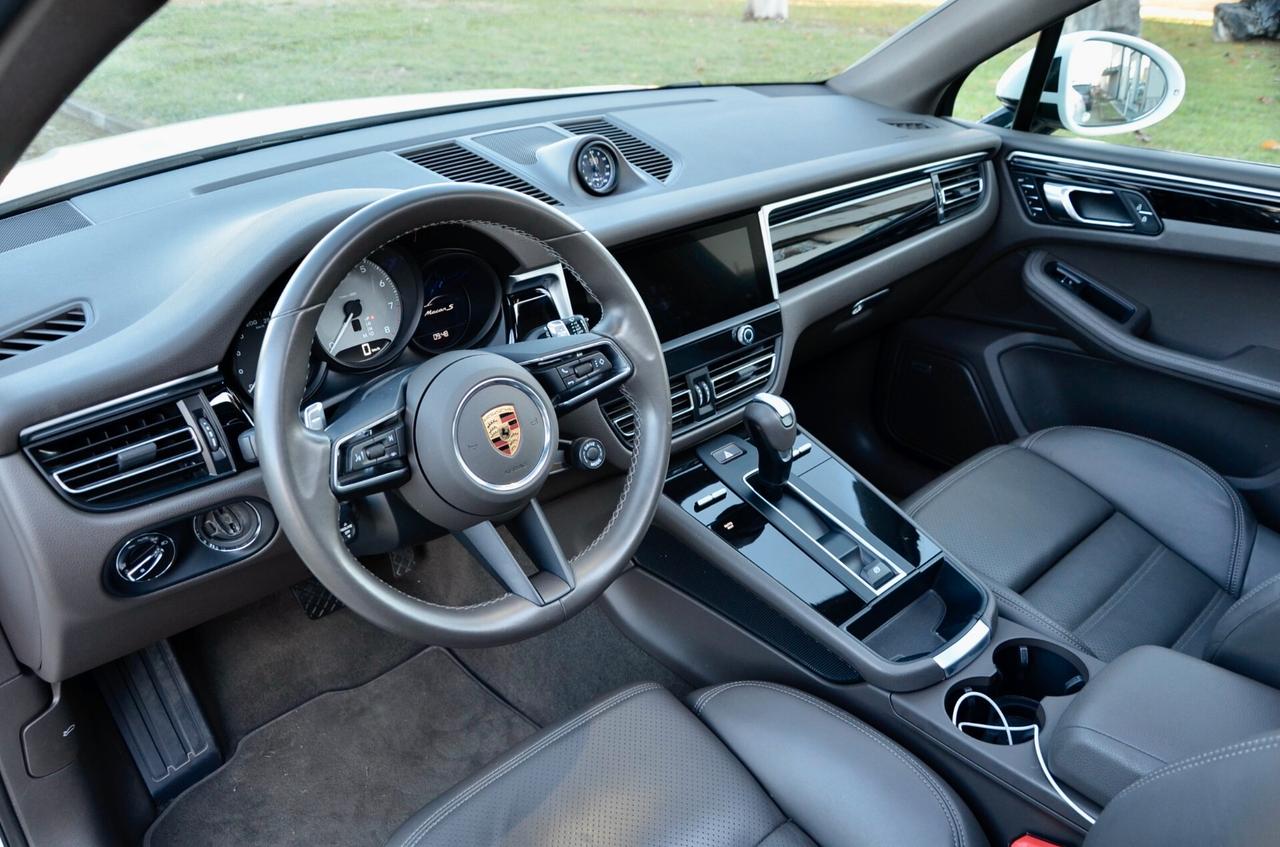 PORSCHE MACAN S 2.9 380cv PDK, UFF ITALIANA, SERVICE PORSCHE, TETTO, MATRIX, SPORT CHRONO PLUS, HI-FI BOSE, SOSPENSIONI ADATTIVE, RETROCAMERA 360°, PERMUTE
