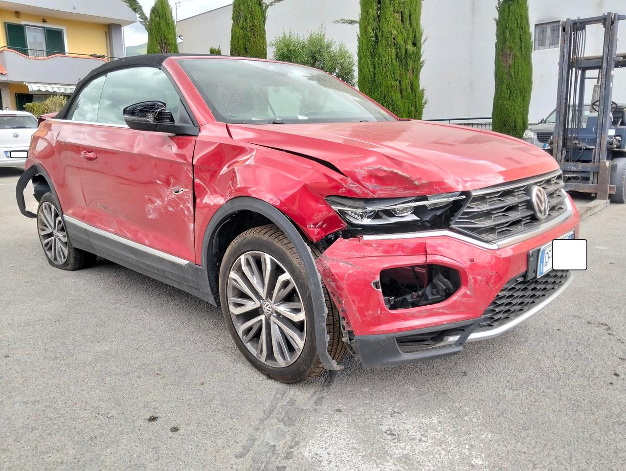 VW T-Roc Cabriolet 1.5 TSI DSG 2021 SINISTRATA