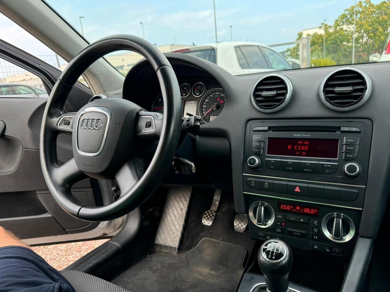 Audi A3 1.6 TDI 105 CV 2012 GARANZIA OK NEOPATENTATI