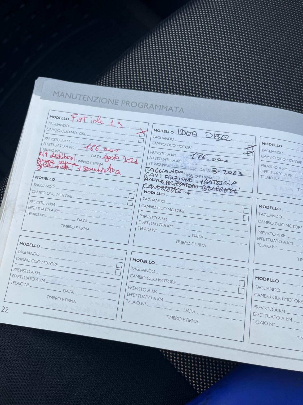 Fiat Idea 1.9 MTJ 105CV EURO4 1PROPR FULL OPTIONAL LEGGI