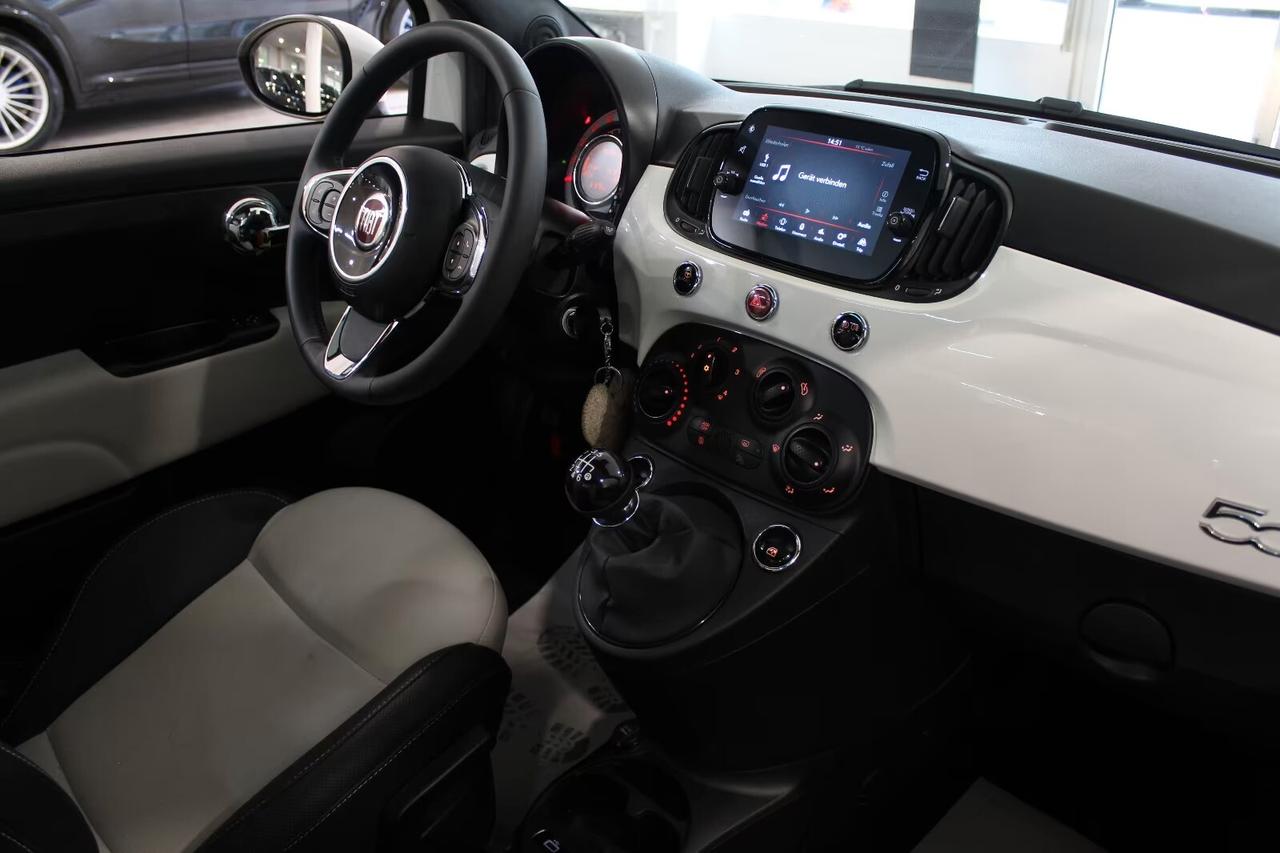 Fiat 500 1.0 Hybrid Dolcevita-PELLE-TETTO PAN-PDC