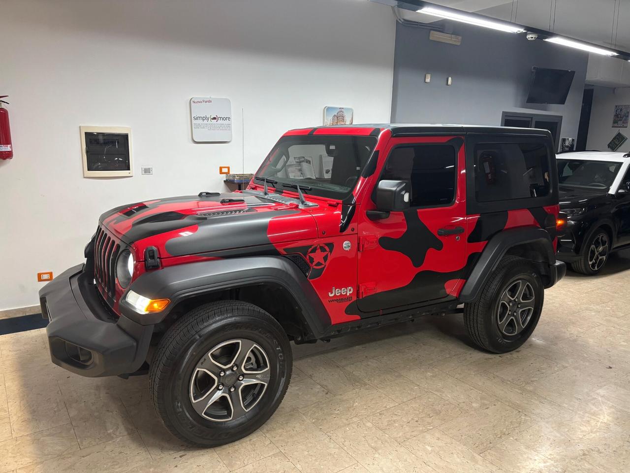 Jeep Wrangler 2.2 Mjt II Sport Plus Wrappata