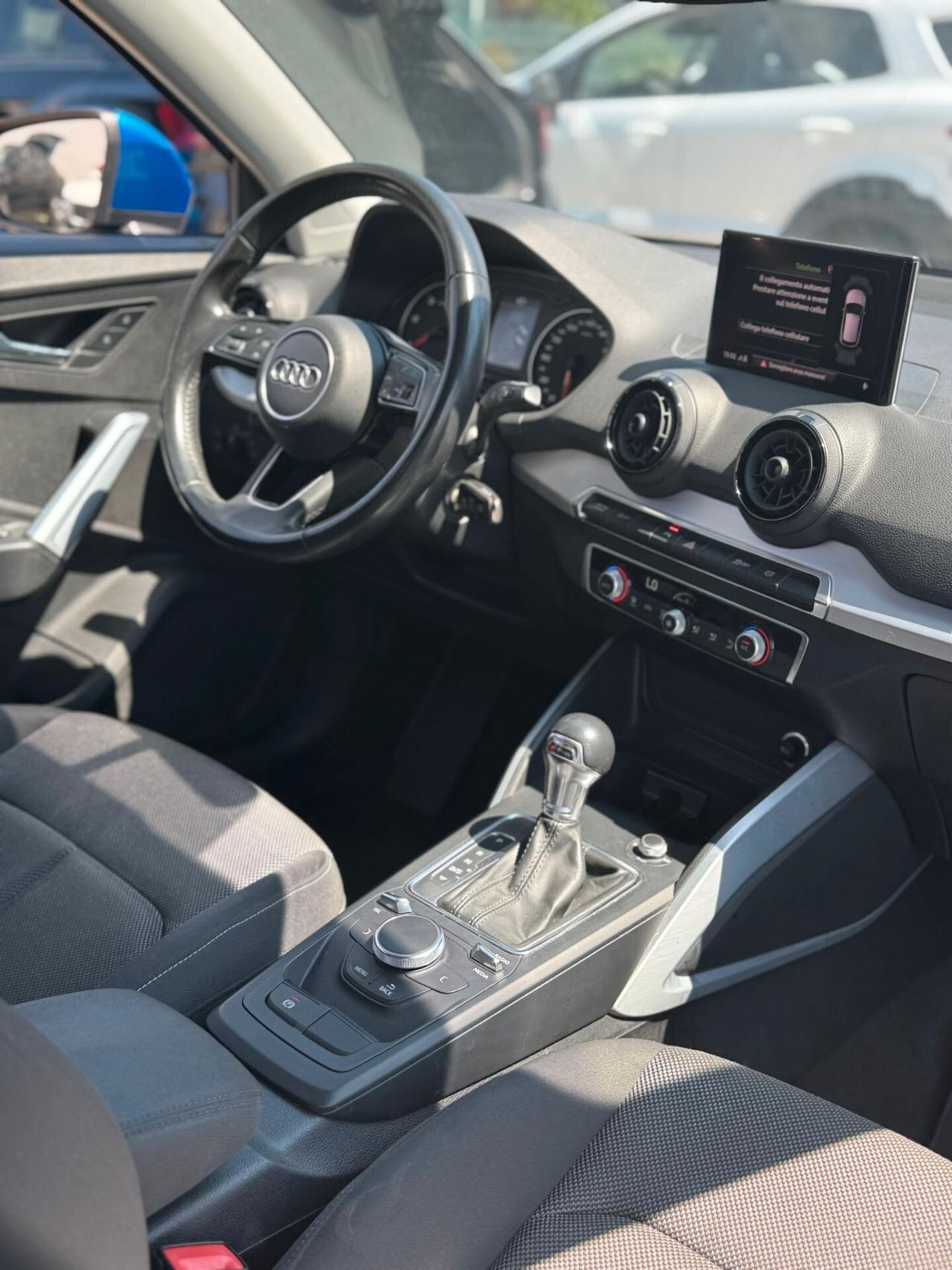 Audi Q2 30 1.6 tdi 116CV Admired S-Tronic Uff Italy Led