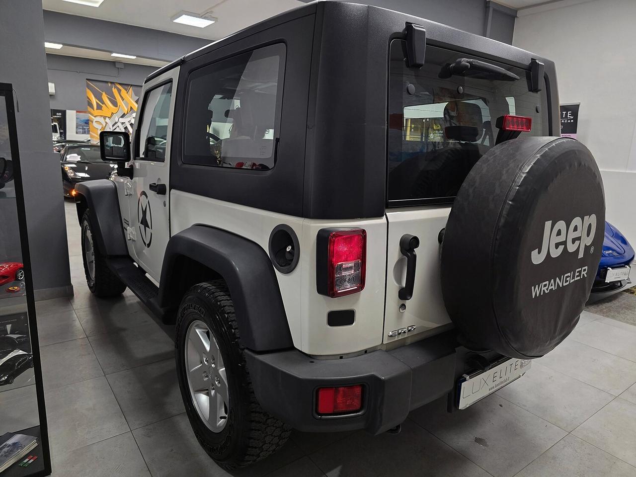 Jeep Wrangler III 2.8 crd SPORT_UNICO PROPRIETARIO_DISTRIB FATTA