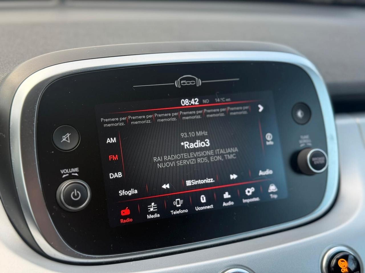 Fiat 500X 1.3 MultiJet 95 CV Connect *Verde Techno * Ok Neopatentati