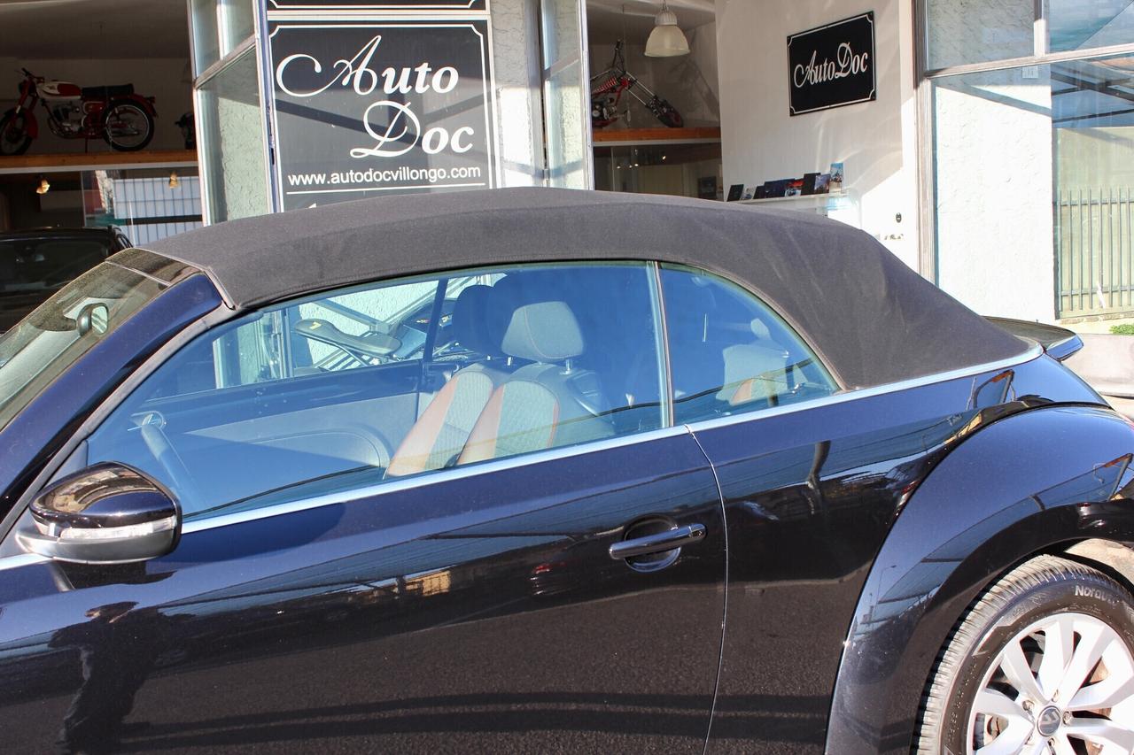 Volkswagen Maggiolino Cabrio 1.2 TSI DSG 105CV NAVY SENSORI