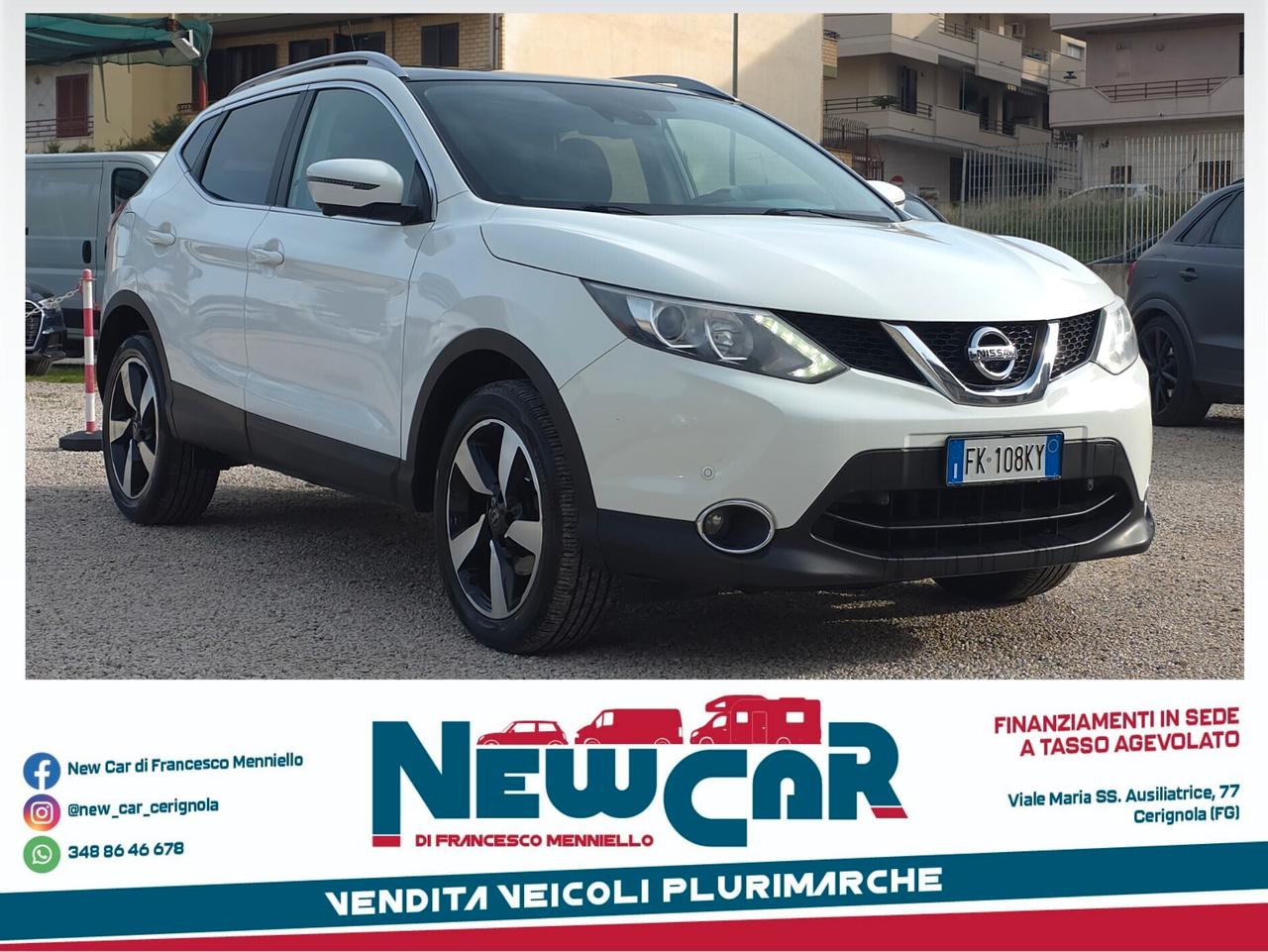 Nissan Qashqai 1.5 dCi 110cv - 2017 FULL OPTIONAL