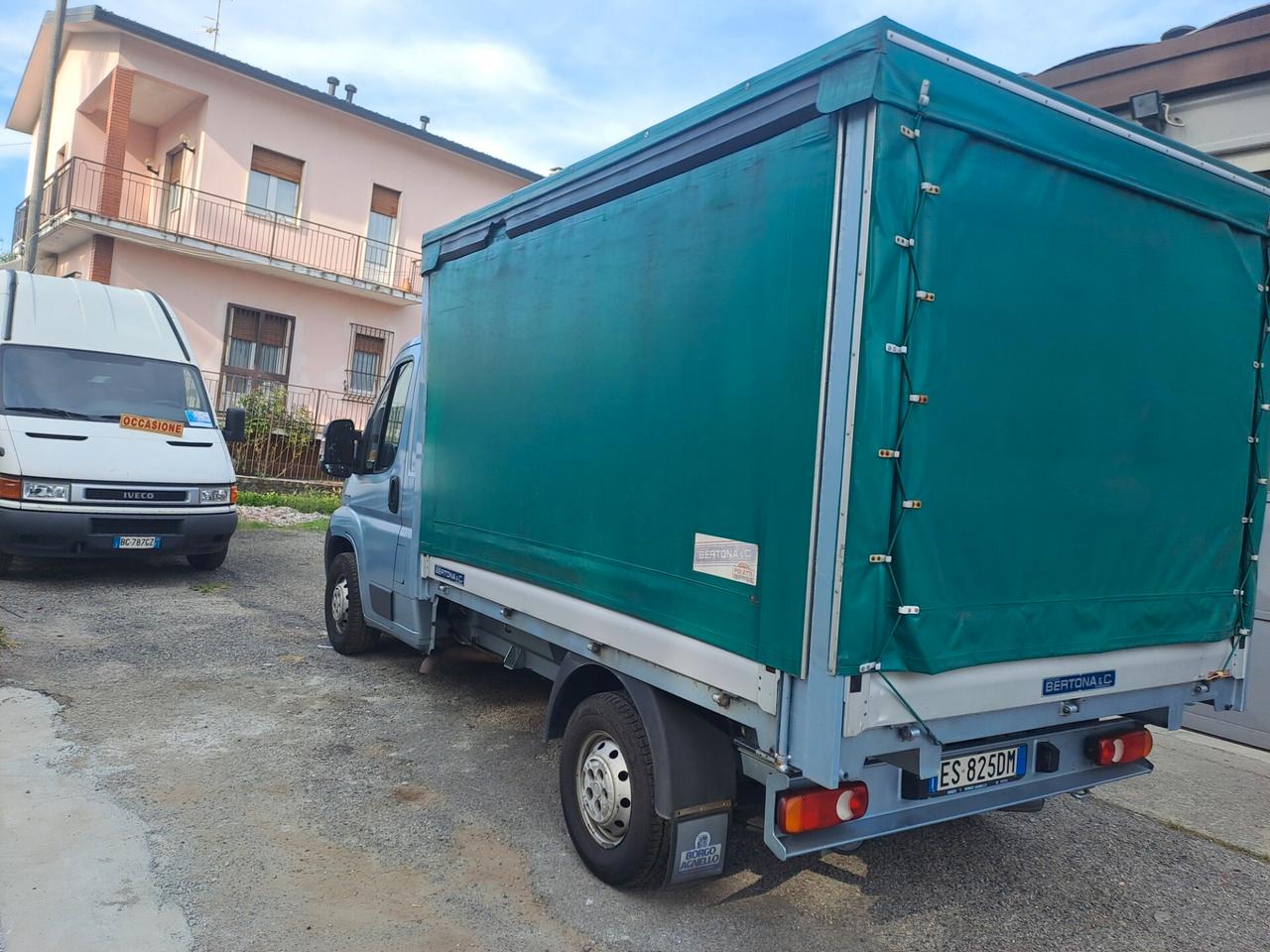 autocarro unico proprietario telone trilaterale