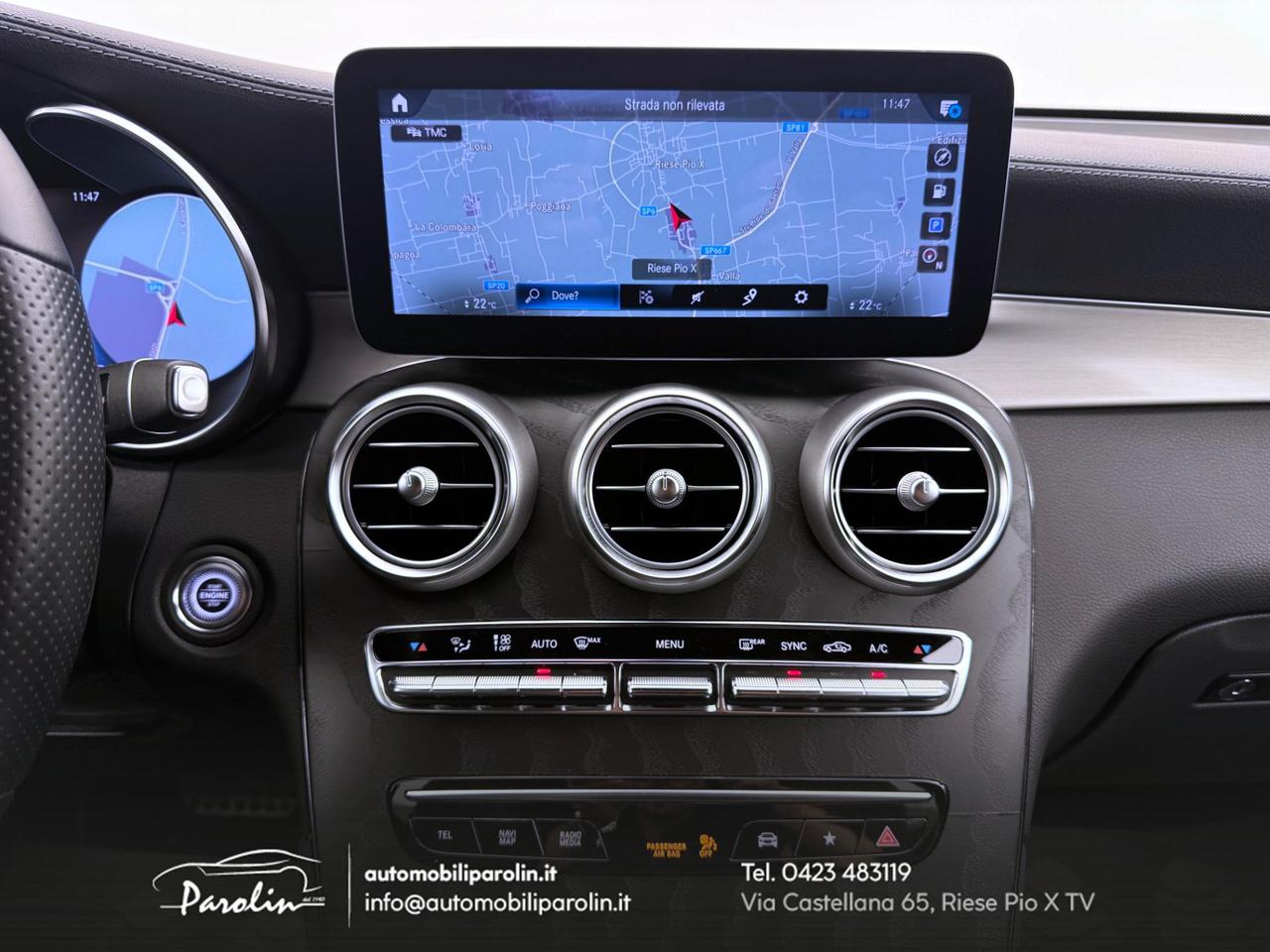 MERCEDES-BENZ GLC 200 d 4Matic Premium AMG Black nazionale-1 prop.