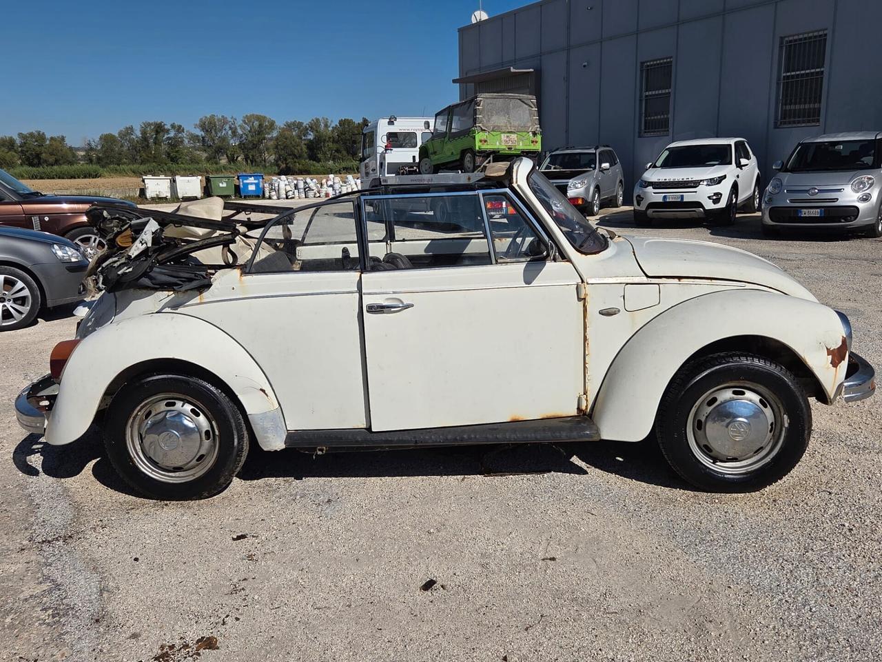 VW MAGGIOLONE CABRIO 1303 15D11 -PROGETTO DI RESTAURO -