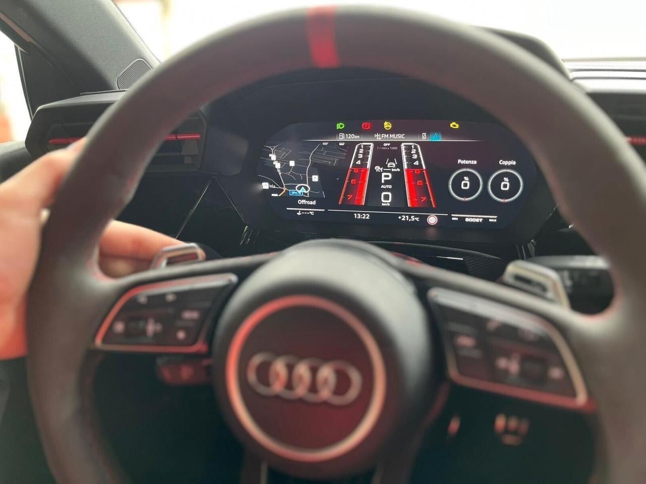 AUDI RS3 SPB Tetto Pack design Rs Carbon 400CV VALUTO PERMUTE
